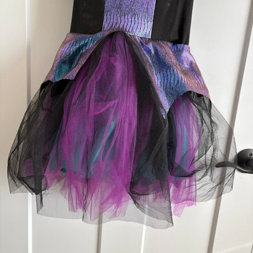Girls, bat, dragon, costume. Halloween, party, dress up, imaginative play! M 7/8